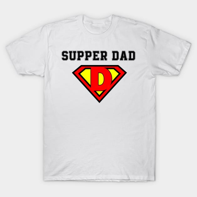 supper dad T-Shirt by yassinnox